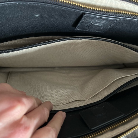 Tory Burch Emerson Tote in Black - Picture 6 of 11